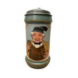 Mettlach 3092 Beer Stein by Heinrich Schlitt