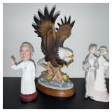 Lladro Porcelain Bride and Groom, Porcelain