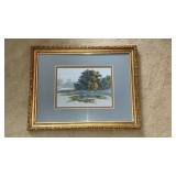 Marge Barker Watercolor "Texas Bluebonnet"