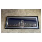 Framed Print New York Skyline at Night