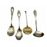 Sterling Silver Spoons, 3.00 OZT
