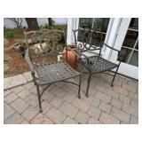 Metal Outdoor Arm Chairs