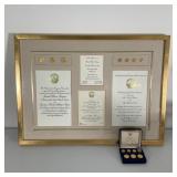 Ronald Reagan 1981 Inauguration Framed Set