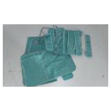 Large Grouping of Tiffany Flatware Bags