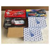 6 NASCAR 1:24 Diecast Cars & Pennzoil Bottle NOS