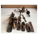 Stanley & Other Rusty Hand Tools, 17.5 in Max