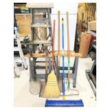Tool Lot & Wooden A Frame Ladder