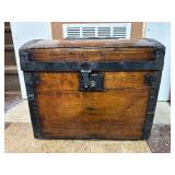 Petite John Goman Dome Top Trunk with Key