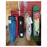 Camping Lot with Canopy, Shelter & Chairs