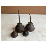 4 Ford & Singer Oil Dispensers
