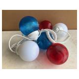6 String Light Patriotic Series 6 Inch