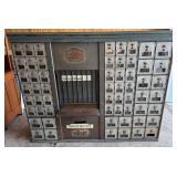 Rare 1930s/40s US Post Office Box with Teller