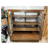 Antique Columbus Show Case display cabinet