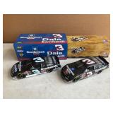Diecast Car Lot, 2 Boxed & 2 Unboxed Models