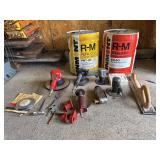 Auto Body Tools with Thinner & Reducer