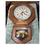 Antique Sessions Regulator Calendar Wall