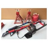 Used Tools Lot with Remington Chainsaw & Jack