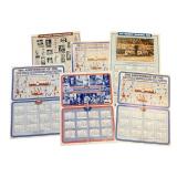 Folded 25 x 19ï¿½ Baseball Posters