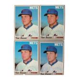 1970 Topps Tom Seaver #300 Cards, 4 Count