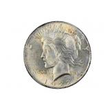 1922 Silver Peace Dollar, Circulated