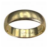 14k Art Carved Band