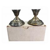 International Sterling Berkeley Candlesticks