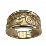14k Gold Band Ring