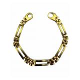 18k Italian Heavy Link Bracelet