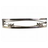Very Large Early Sterling Hair Pin