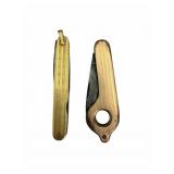 14k Cased & Toned Pocket Knives, Early 1900s