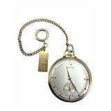 1950ï¿½s Hamilton 14k Gold Watch & 14k Fob