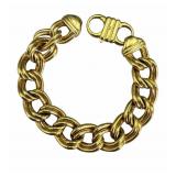 Unoaerre 14k Heavy Italian Link Bracelet