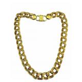 Unoaerre 14k Heavy Italian Link Necklace