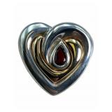 Kabana Rï¿½my Rotenier 14k Gold,Sterling, Garnet