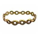 14k Unique Link Bracelet