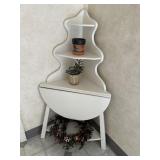 Small Step Back Cabinet with Drop Leaf Table