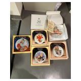 Gorham Christmas Plate Collection 1979-1984