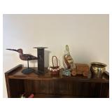 Collectibles with Wood Decoy