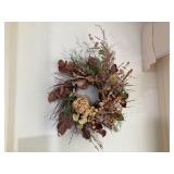 Dried Floral Wreath, 24 x 24 Inches