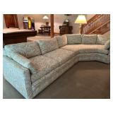 Modern Two Piece Upholstered Sofa