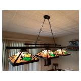 Three Light Pool Table Light Fixture