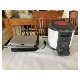 Untested Griller and Tefal Deep Fryer Set