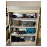 Contents of Rollup Door Cabinet with Tools