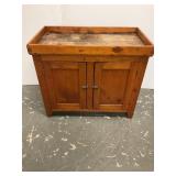Primitive Dry Sink with Double Doors