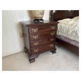 Pair Ethan Allen Mahogany Bedside Chests