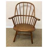 Early Windsor Spindle Back Chair