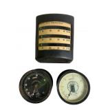 Three Large Vintage AC Ammeters GE & Westingh