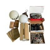 Electrical Parts & Vintage Glass