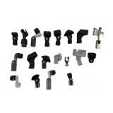 19 vintage microphone holders, EV Altec AKG