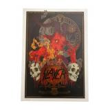 Slayer Sydney Big Top Tour Poster 2013, #140/